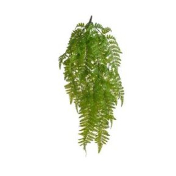 искусственная ампельная папоротник пышная